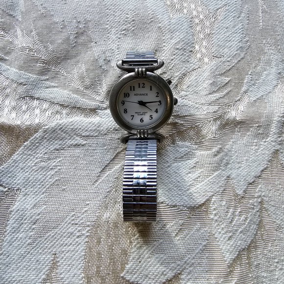 Advance Night Light Quartz Watch with Stretch Band - Picture 13 of 15